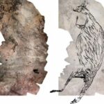 La pintura rupestre más antigua de Australia representa a un canguro.