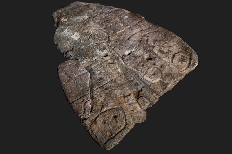 The oldest map of Europe is on a stone slab from the Bronze Age.