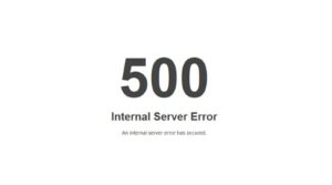 How do 500 errors affect Google indexing?