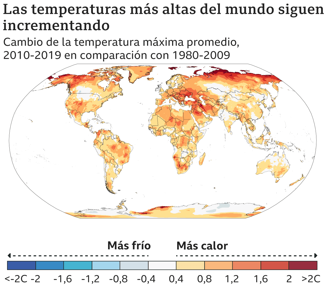 There are more and more days of extreme heat, and the whole planet is warming up.