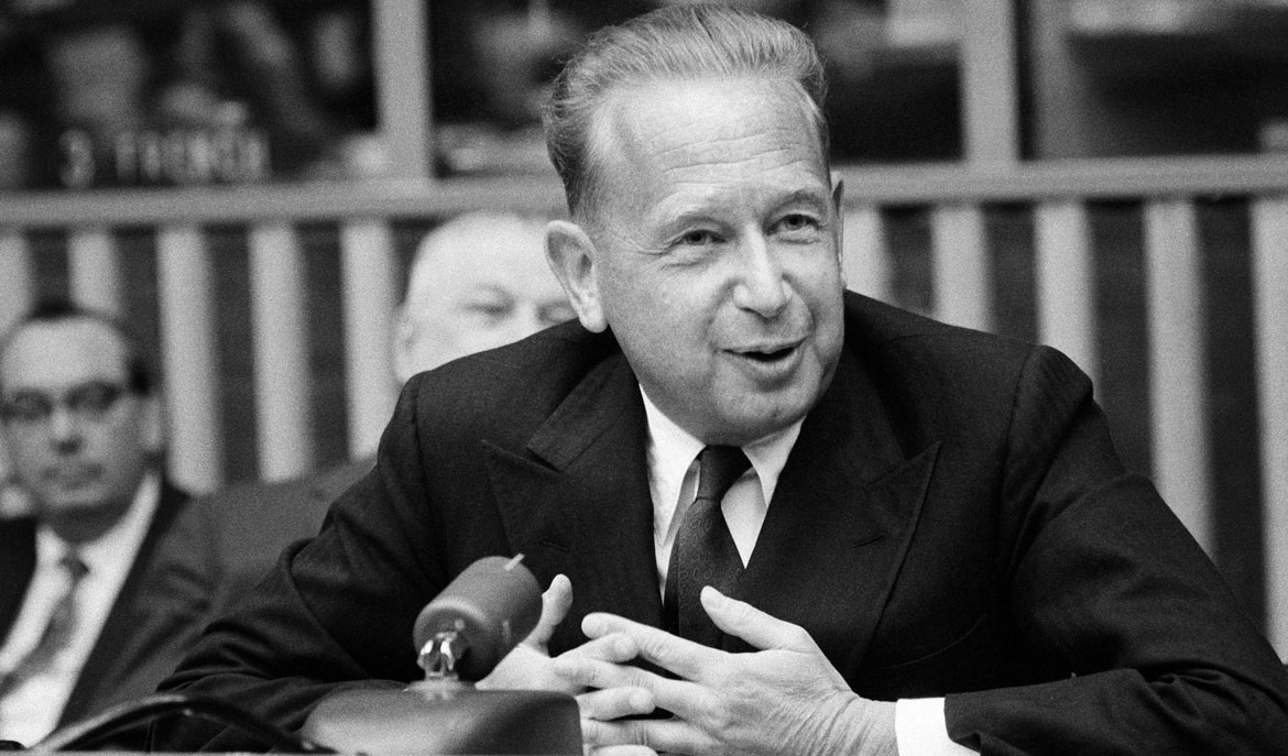 Dag Hammarskjöld was a case where the Nobel Peace Prize was awarded posthumously.