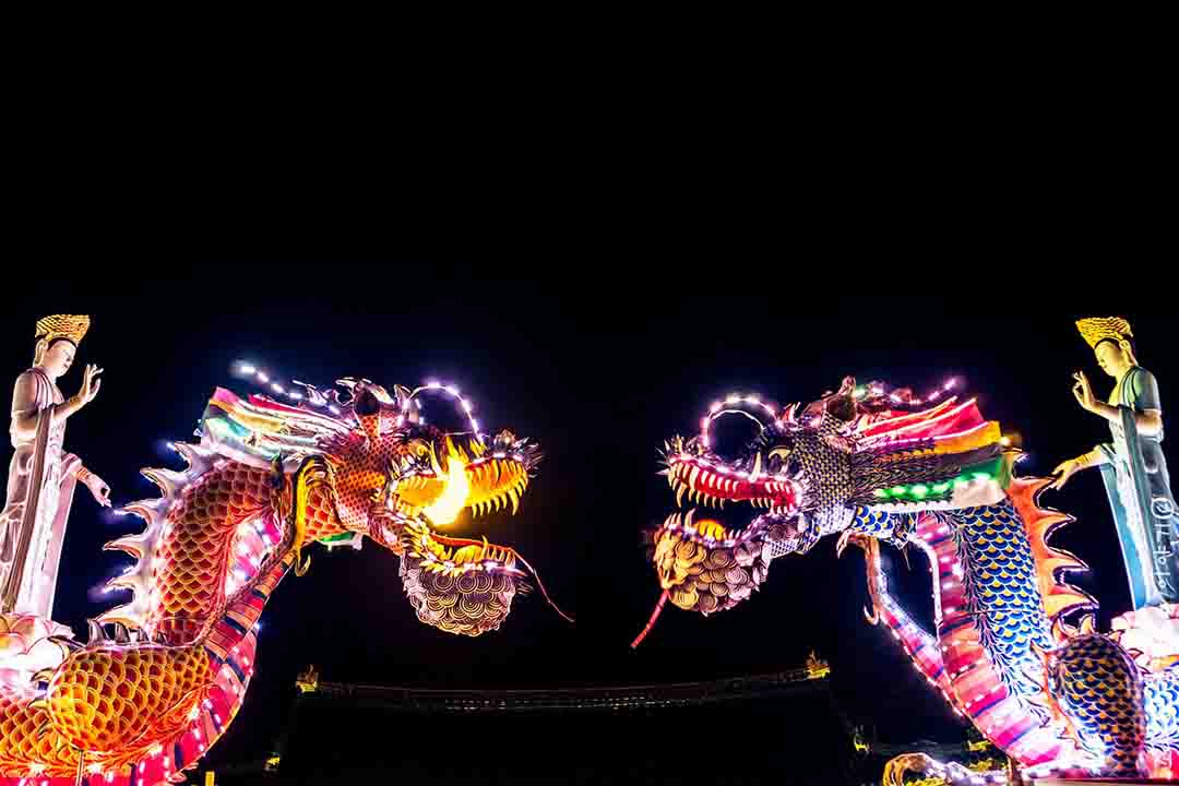 Dragons in Chinese festivities