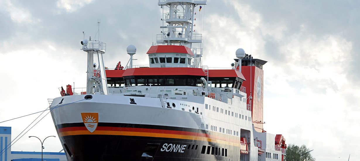 FS Sonne is the world's most advanced research vessel