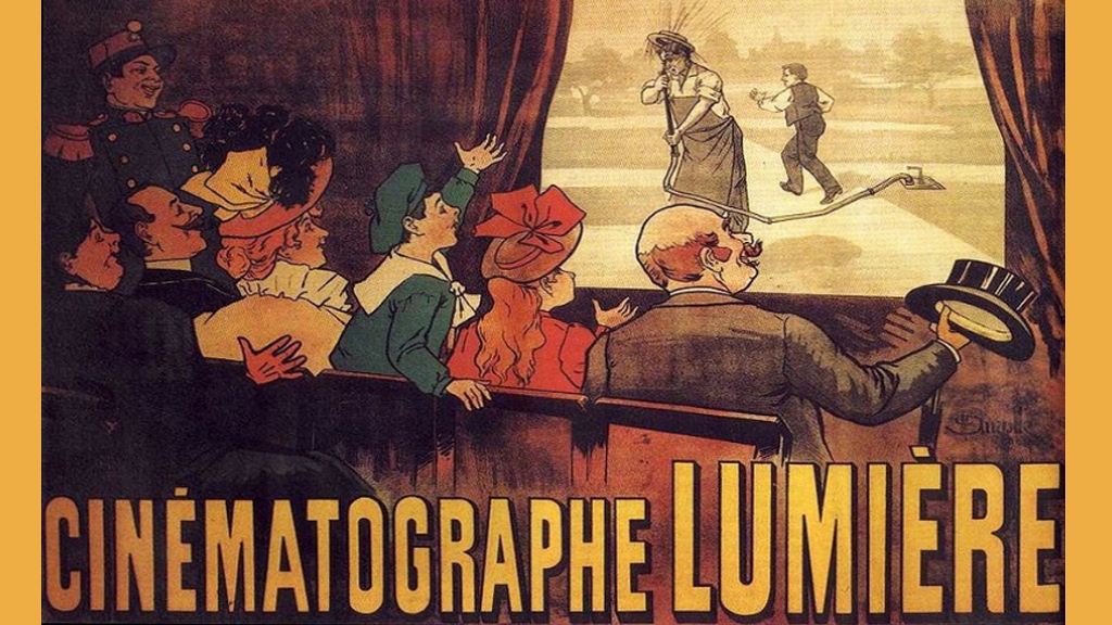 It was 121 years since the Lumiere brothers' cinematograph.