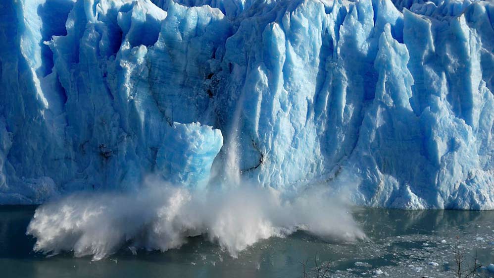 Melting ice would accelerate global sea level rise.
