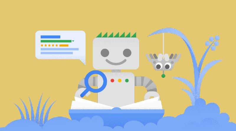 Google Bot label front page