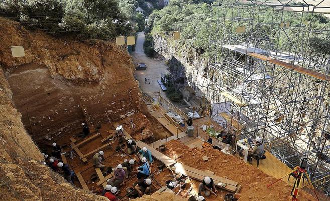 The Atapuerca site is very prolific in remains.