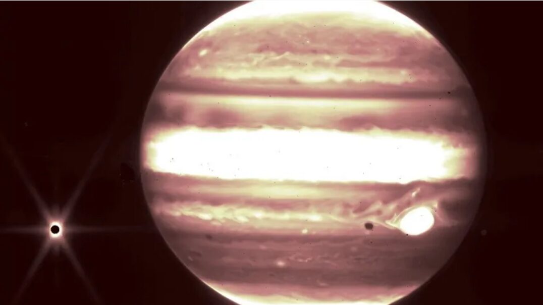 Jupiter seen as never before, thanks to Webb.