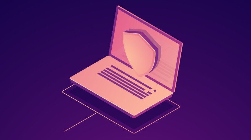 VPN purple computer