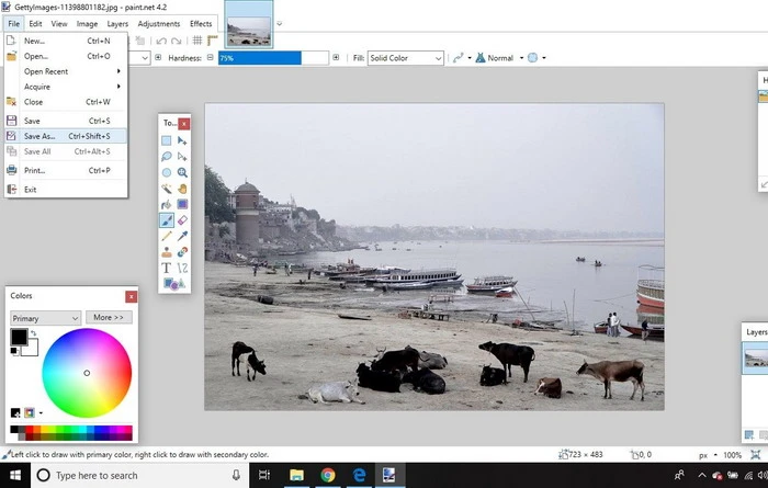 How to edit photos with Paint.NET