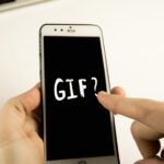 How do I put GIF on my phone?