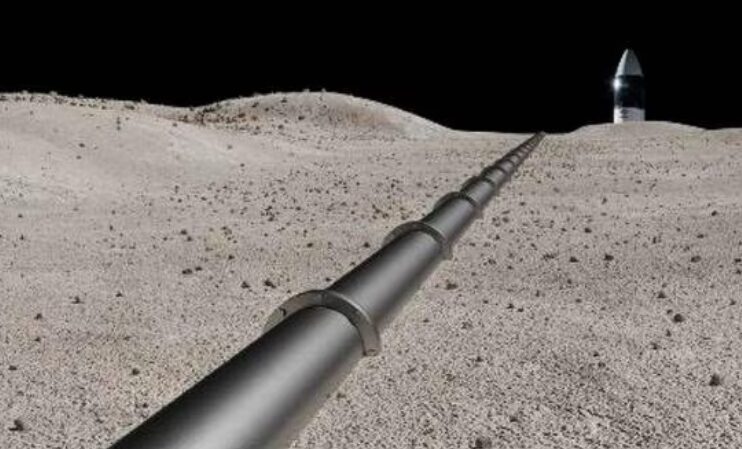 An oxygen pipeline to the Moon