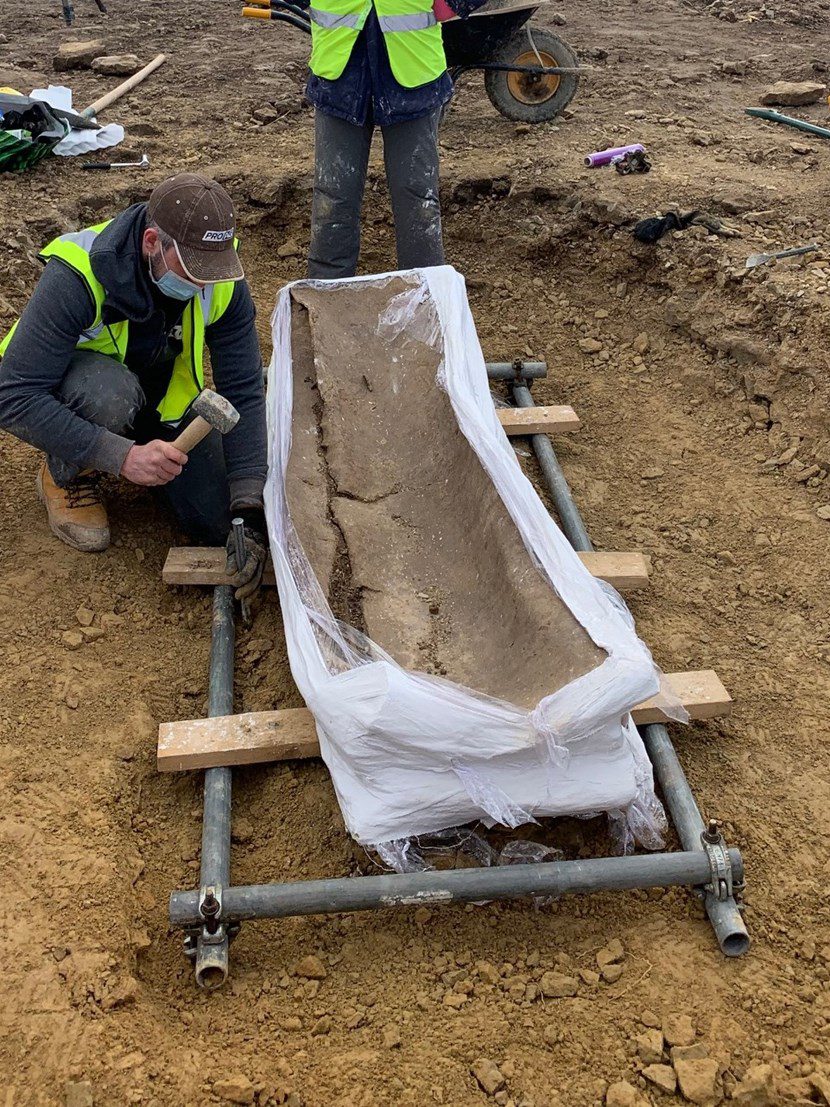 The lead coffin of an aristocrat was a unique find.