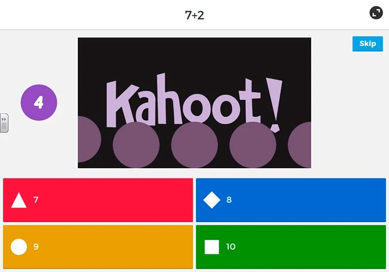 kahoot example
