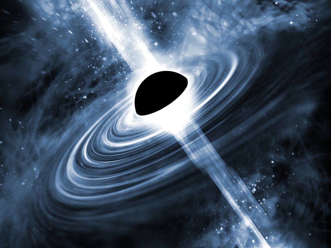 The huge black hole discovered